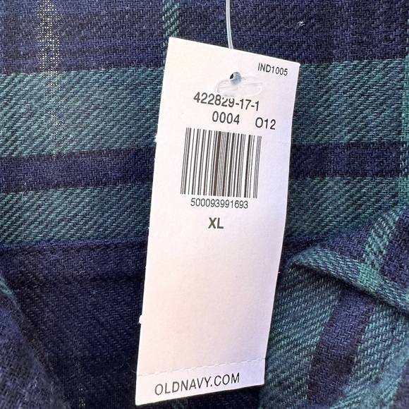 NWT Old Navy The Boyfriend Button Down Shirt Sz XL - Picture 5 of 8